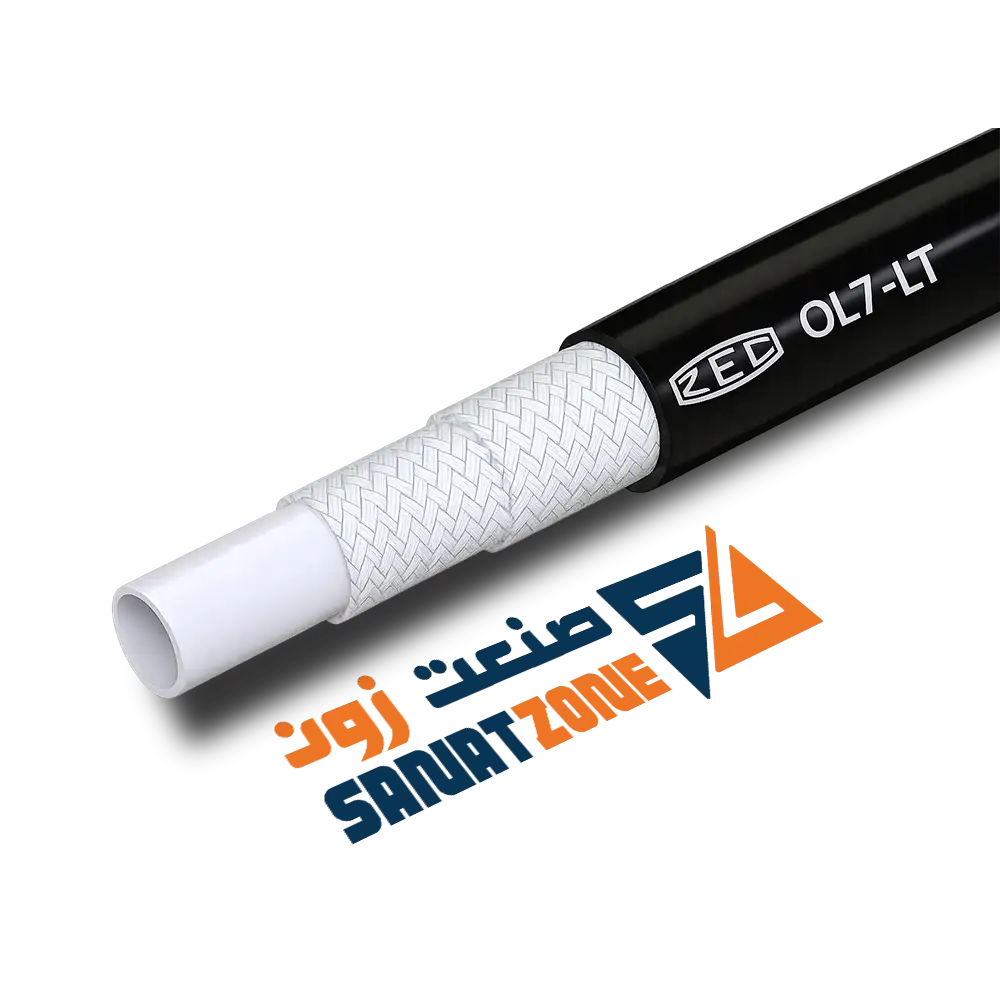 شیلنگ ترموپلاستیک دو لا نخ zec ol7 marine (200 بار 1/4 اینچ)