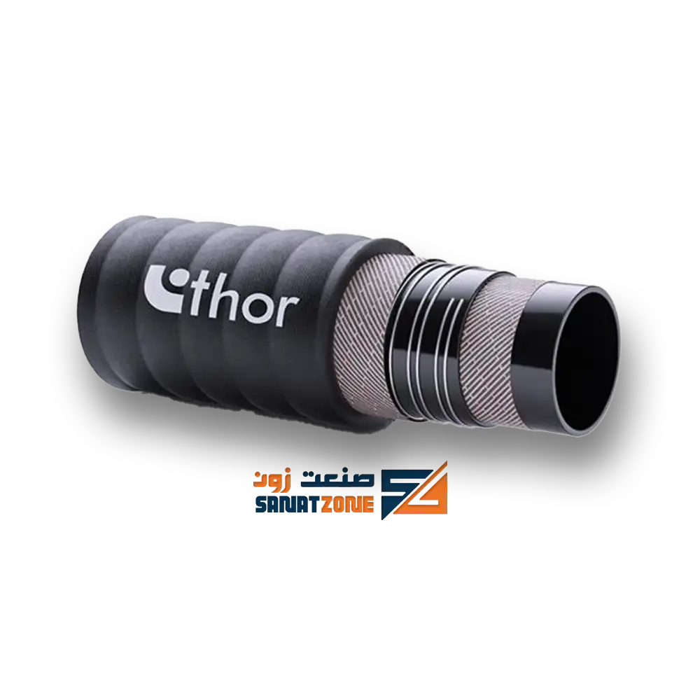 شیلنگ فنردار آب گرم THOR VIBRORAD (10 بار 3 اینچ)