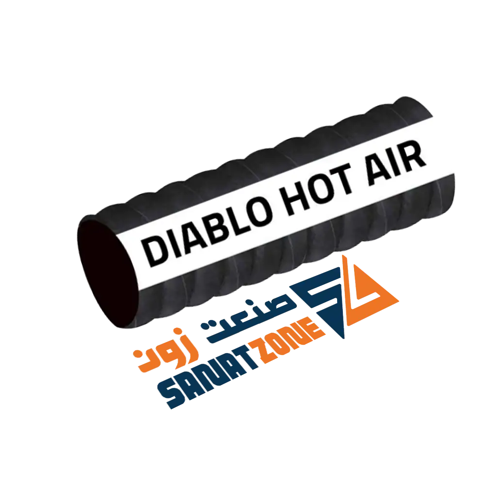 شیلنگ فنردار هوا diablo (6 بار 3 اینچ)