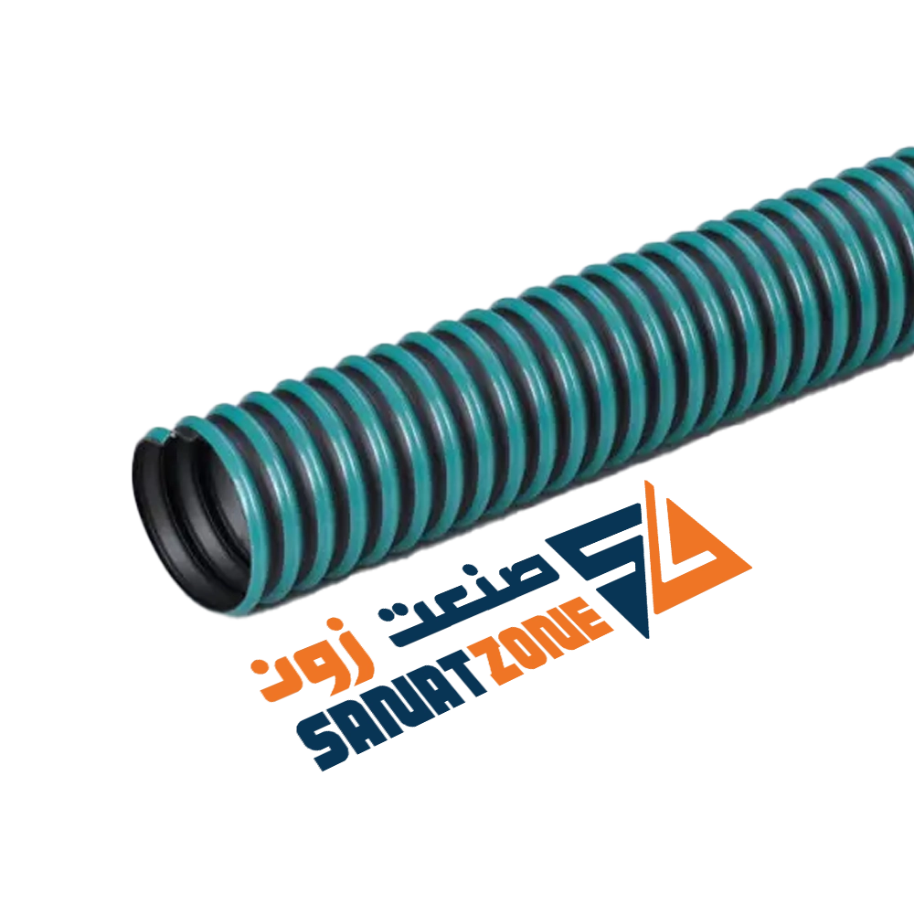 لوله خرطومی مشکی سبز vulcano tpra (Dn90)
